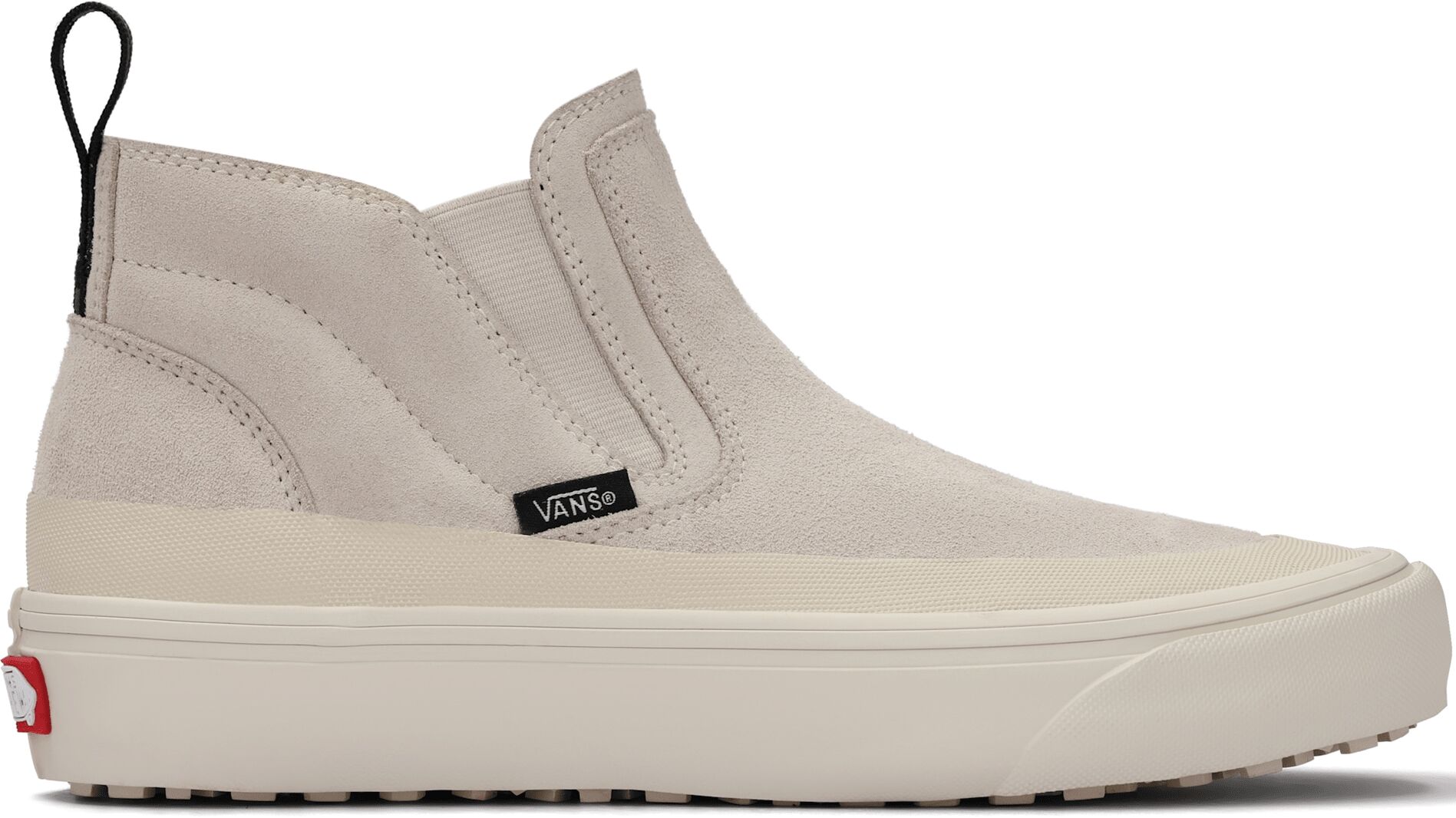 Sneaker VANS "MTE MID-SLIP INSULATED", Damen, Gr. 40, wärmend, beige (peyote), Leder, Synthetik, Textil, Schuhe Sneaker, gefüttert und wasserabweisend peyote 40, wärmend