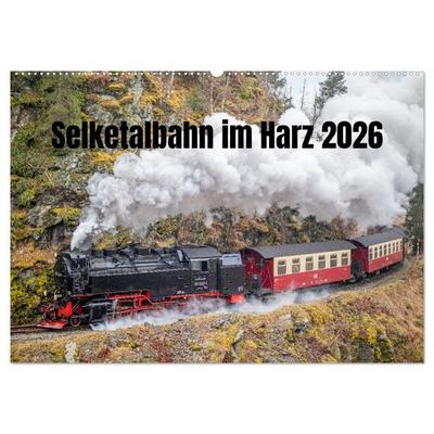 Selketalbahn im Harz (Wandkalender 2026 DIN A2 quer), CALVENDO Monatskalender