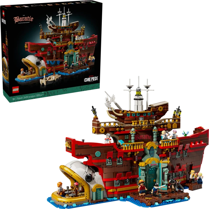 LEGO ONE PIECE 75640 Baratié, das Schwimmende Restaurant