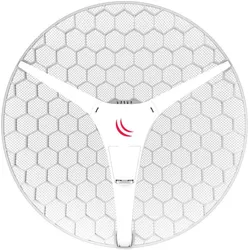 MikroTik LHG XL 5 AC Dual Chain Long Range 27dBi 5GHz CPE/Point-to-Point, 4er Pack Wireless Systeme (867 Mbit/s), Access Point