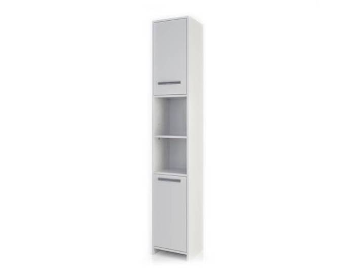 Vicco Badschrank Kiko, Weiß, 30 x 190 cm