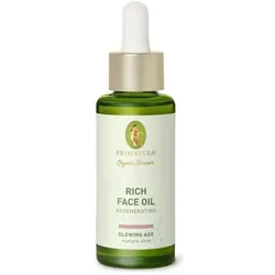 Primavera, Gesichtscreme, Rich Face Oil Glowing Age (30ml) (30 ml, Gesichtsöl)