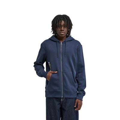 Hoodie ELEMENT "Throw Up", Herren, Gr. M, eclipse navy, Obermaterial: 55% Baumwolle, 25% Baumwolle, 20% Polyester., Sweatshirts Hoodie