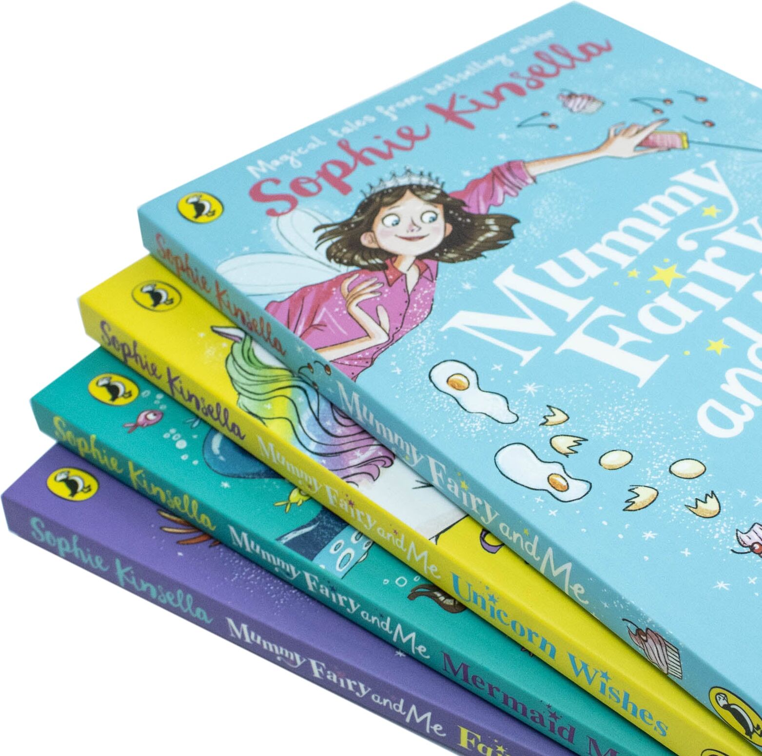 Puffin Mummy Fairy and Me 4 Books Collection Set by Sophie Kinsella - Paperback - Ages 5-7 - Magical Family Stories for Young Readers