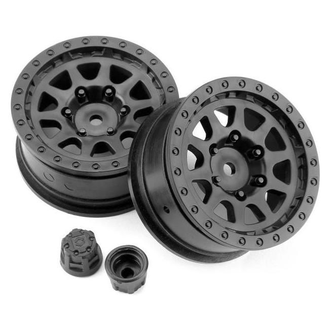 HPI CR-10 WHEEL 1.9 (BLACK/2PCS) (116840)