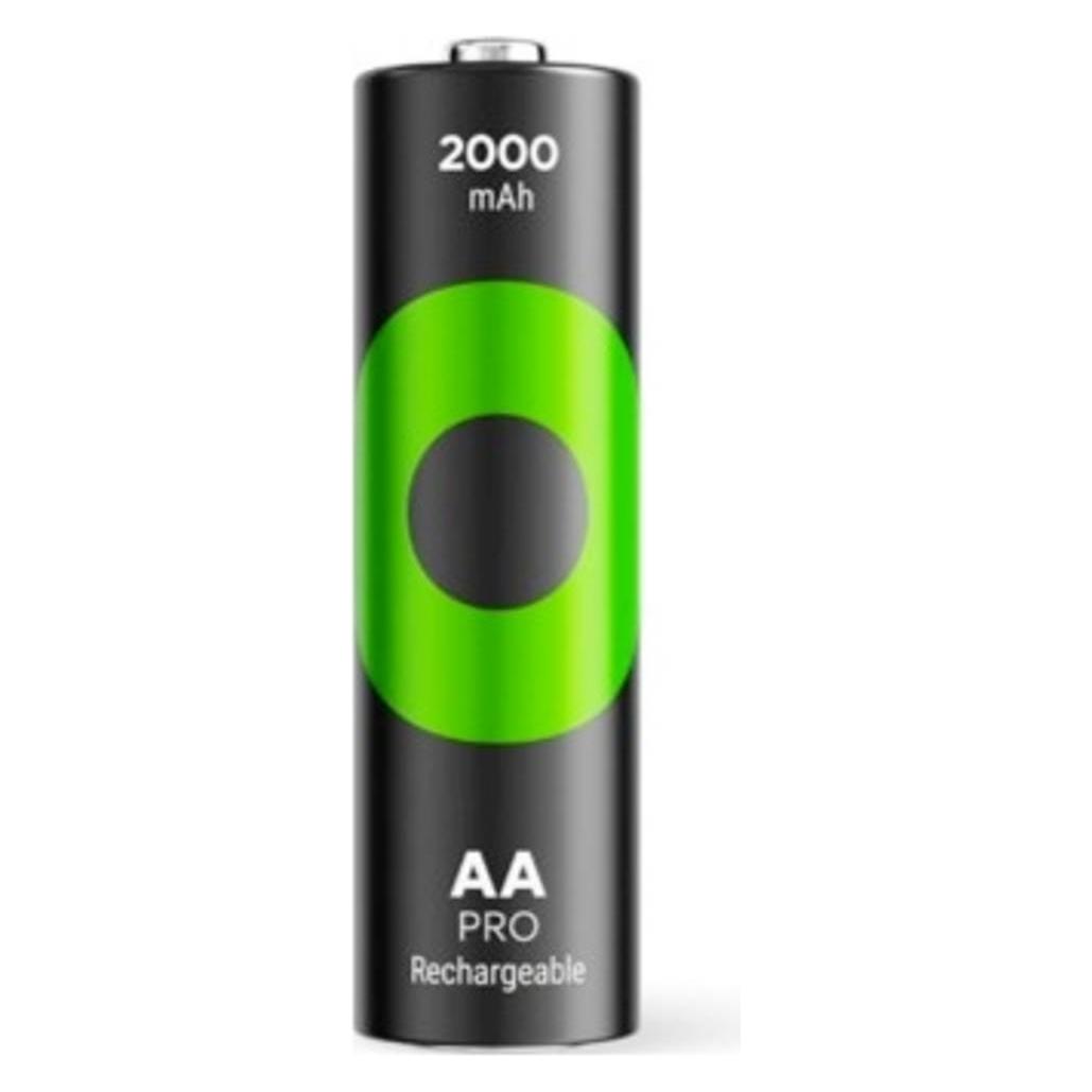 GP Batteries GP AA battery (rechargeable) NiMH 2000 mAh 1.2 V 1 pc(s) (1 Stk., AA, 2000 mAh) (GPRCP200AAB)
