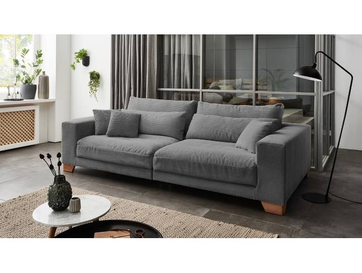 Big Sofa Play inkl. Kissen in Trendstoff Cord