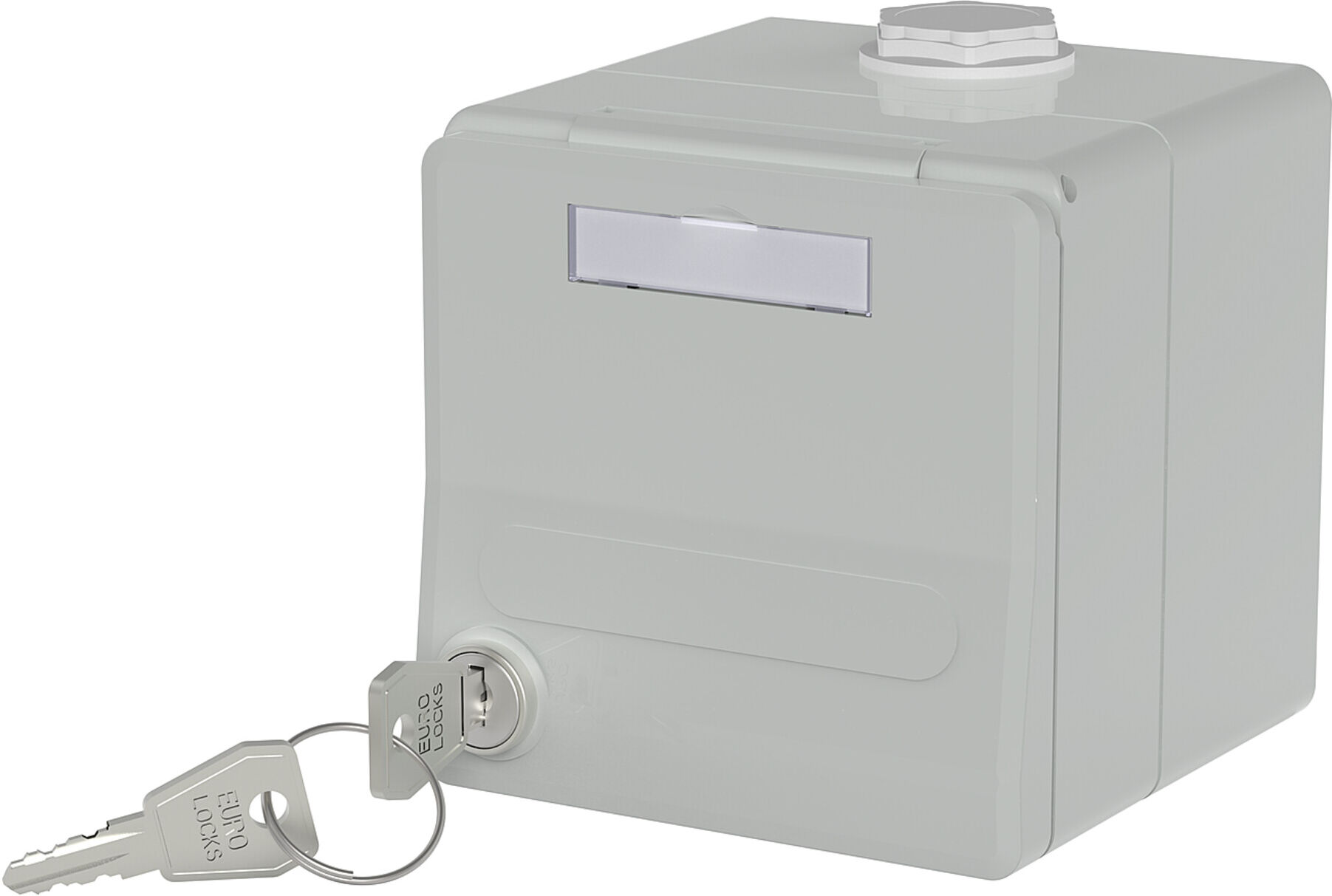 Metz Connect Modul-AP-Gehäuse IP44 grau Keystone 1309470003KI)