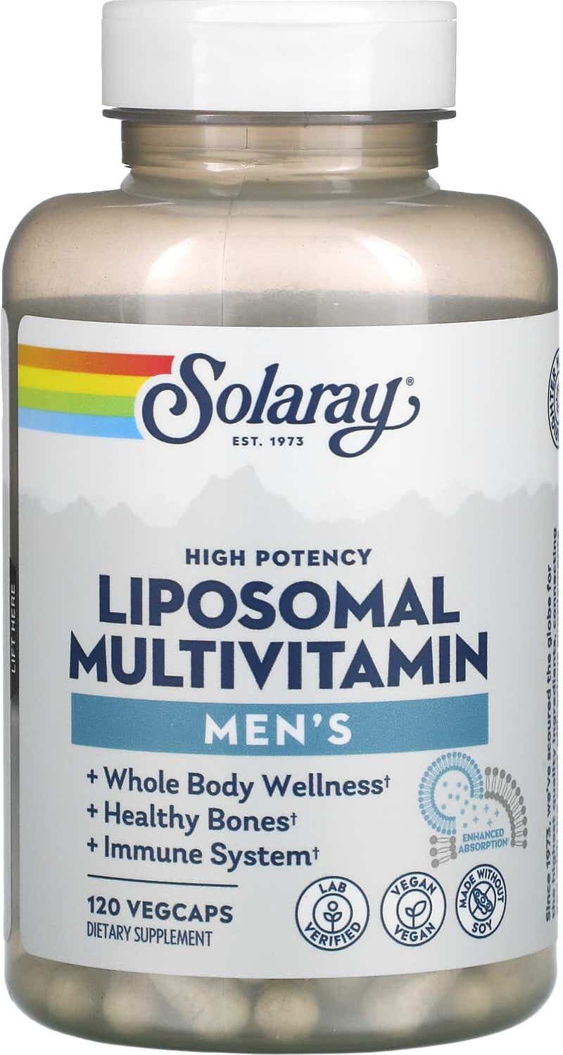 SOLARAY Liposomal Multivitamin Man 60 caps