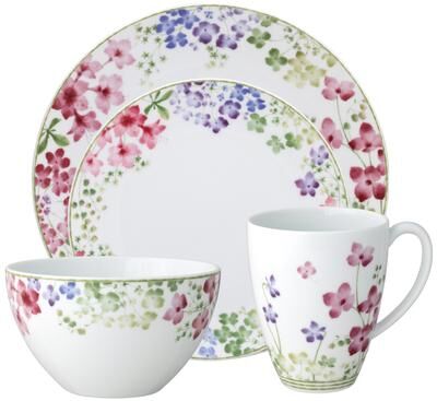 Noritake Bloomington Road 4-Piece Place Setting, Service for 1