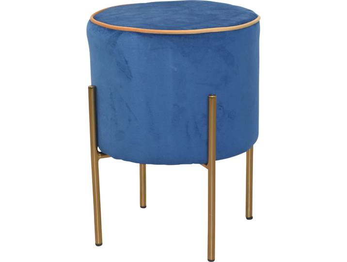 Sitzhocker INOSIGN Liano , blau, H:47cm, Hocker, Sitzhocker