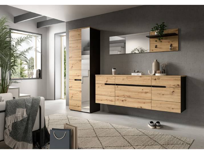 Commode suspendue Canu 176 x 60 x 37cm Marron