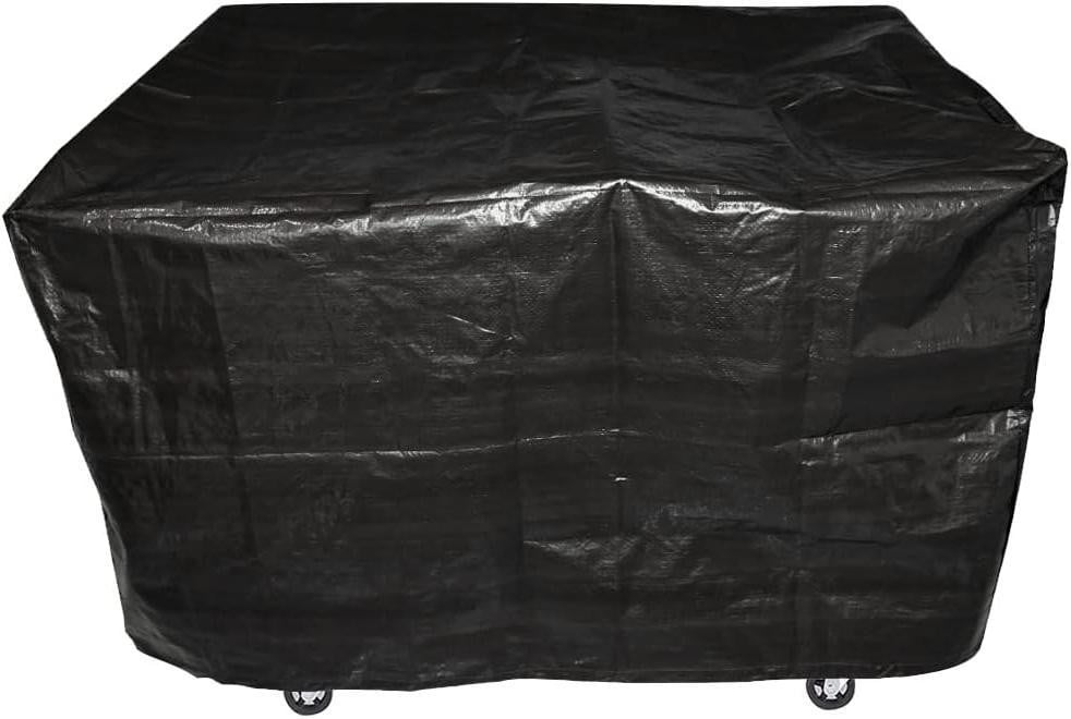 LTPRTZ Waterdichte BBQ Cover voor Grote Trolley Wagon, Zwart, B/D/H: 115 x 65 x 65 cm