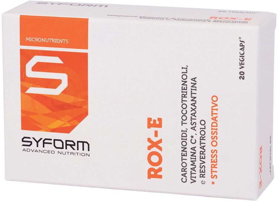 SYFORM Srl Syform Rox-E Integratore Solare Vitaminico 20 Capsule