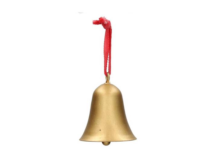 Kerstbel, brass
