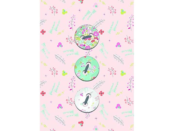 Disney Wandbild von Komar Minnie Mouse Buttons Kinderzimmer, Babyzimmer, Dekoration, Kunstdruck Größe 50x70cm (Breite x Höhe) ohne Rahmen WB046-50x70