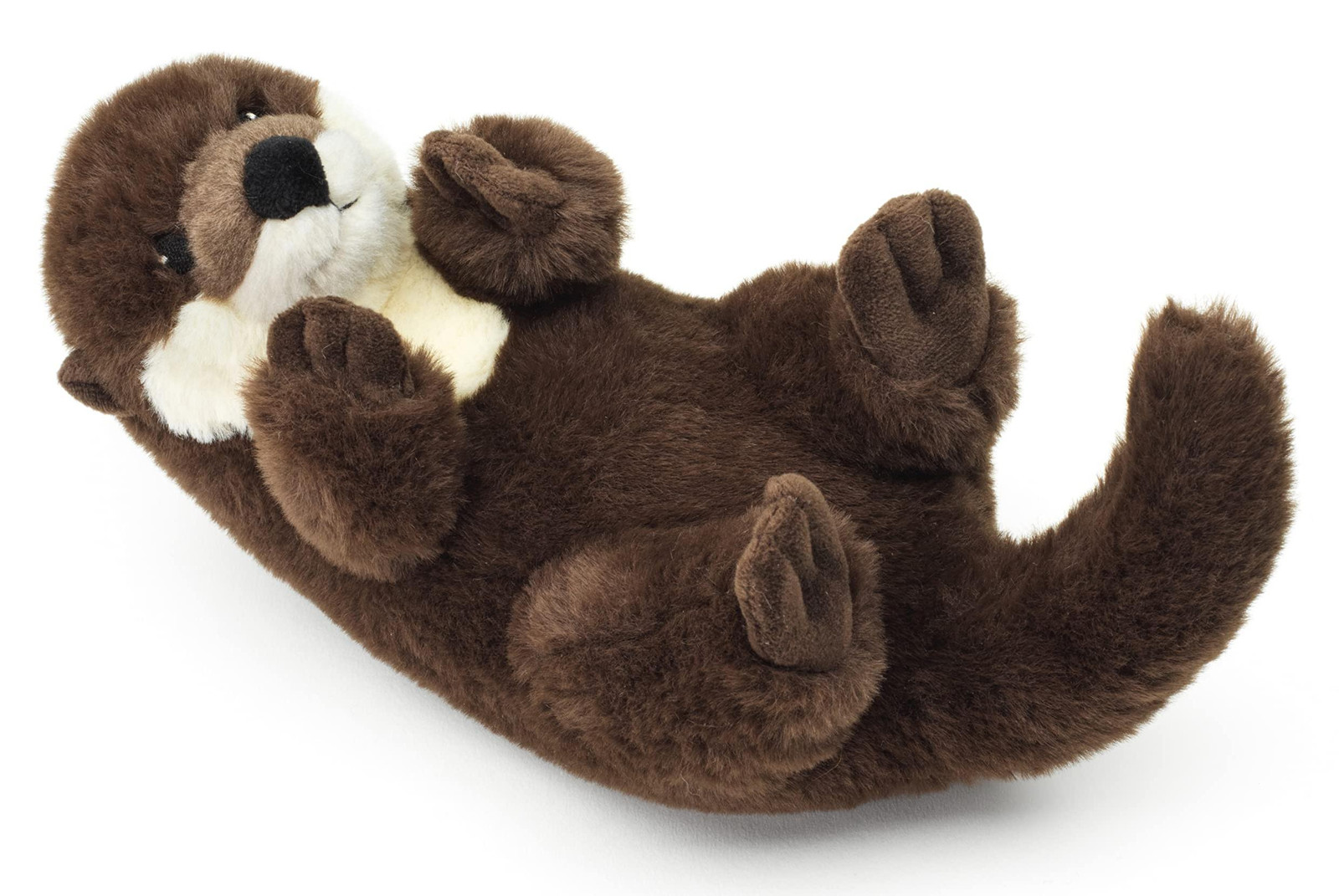 Uni Toys Pluche otter, 20 cm, milieuvriendelijk