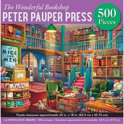 The Wonderful Bookshop 500-Piece Jigsaw Puzzle