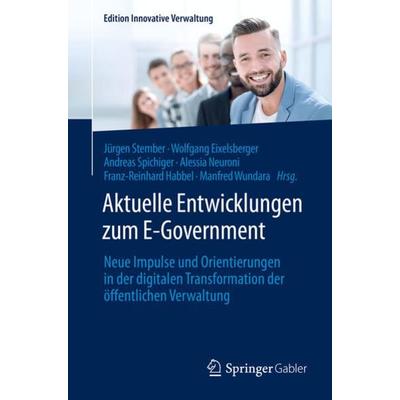 Aktuelle Entwicklungen zum E-Government, Taschenbuch von , Springer Fachmedien Wiesbaden GmbH, 978-3-658-33585-4