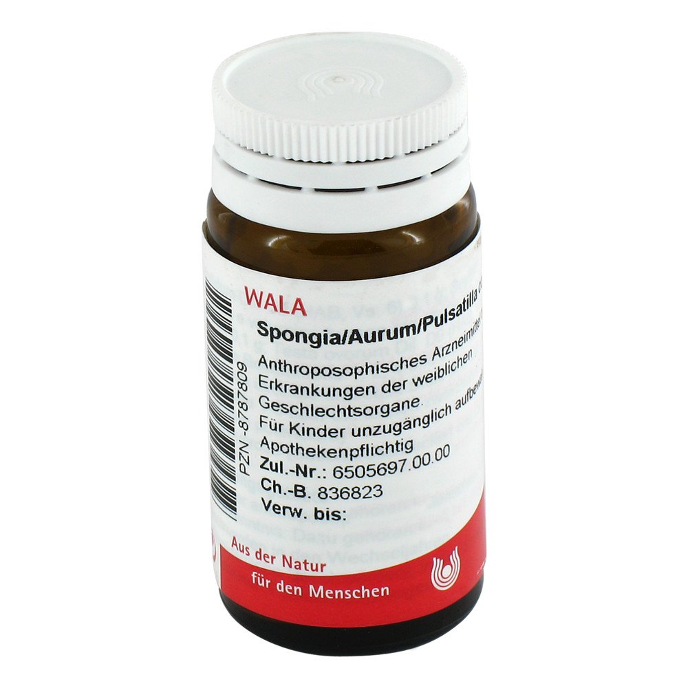 WALA Heilmittel GmbH Spongia Aurum Pulsatilla compositus Globuli 08787809