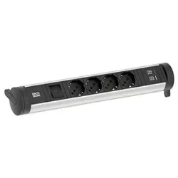 Bachmann 706.010 CYCLE Base 4xP40 1xSchalter 1xUSB A/C 22W 0,2m 706010