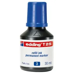 edding Nachfülltusche T 25 4-T25003 30ml geruchsarme Tusche blau