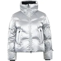 Sportalm, Damen, Skijacke, Daunen in trendiger Metallicoptik (38), Silber
