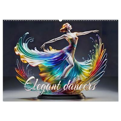 Elegant dancers (Wall Calendar 2027 DIN A2 landscape), CALVENDO 12 Month Wall Calendar