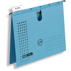 ELBA chic Ultimate Hängehefter kaufmännische Heftung DIN A4 blau