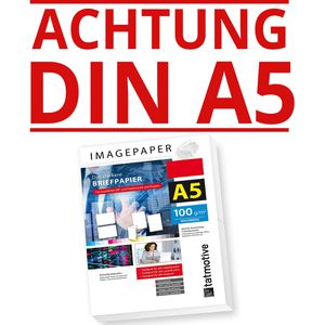 tatmotive Farblaserpapier Imagepaper, A5, 100g/qm, hochweiß, satiniert, 500 Blatt