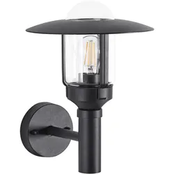 AUSSENWANDLEUCHTE Schwarz Tizu Wandlampe