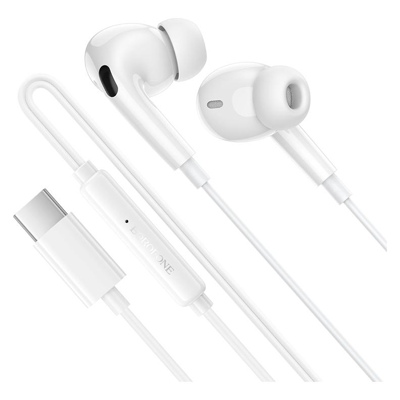 Borofone USB-C BM100 Pro Fuente, White (Kabelgebunden) (73013223)