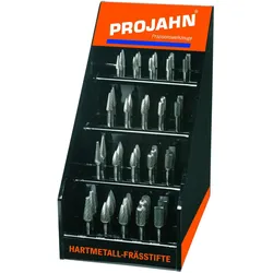 Projahn Frässtifte HM, 40tlg. im Präsentationsdisplay