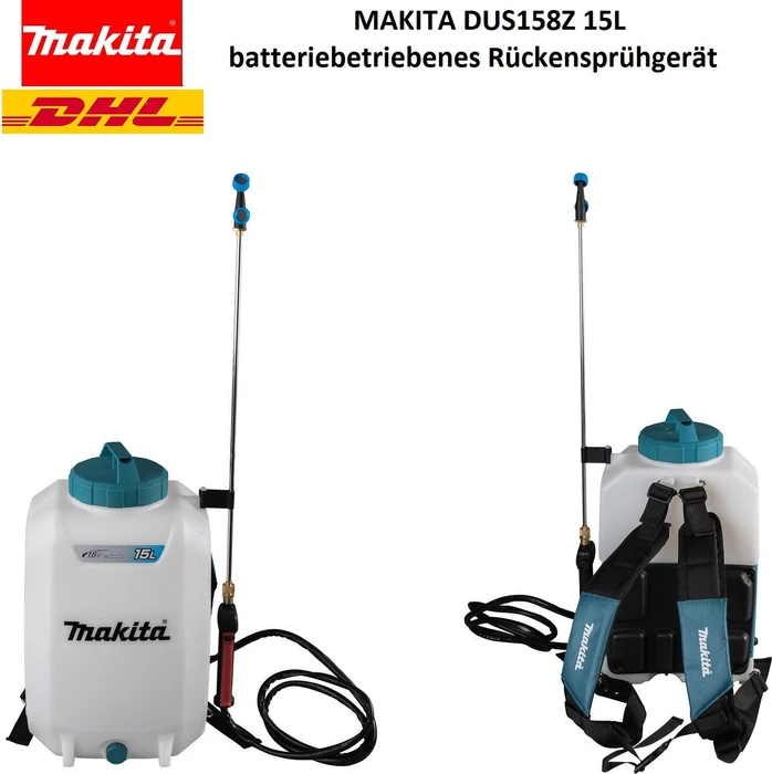 MAKITA AKU Sprühgerät 15 l Li-ion LXT DUS158Z (ohne AKKU)