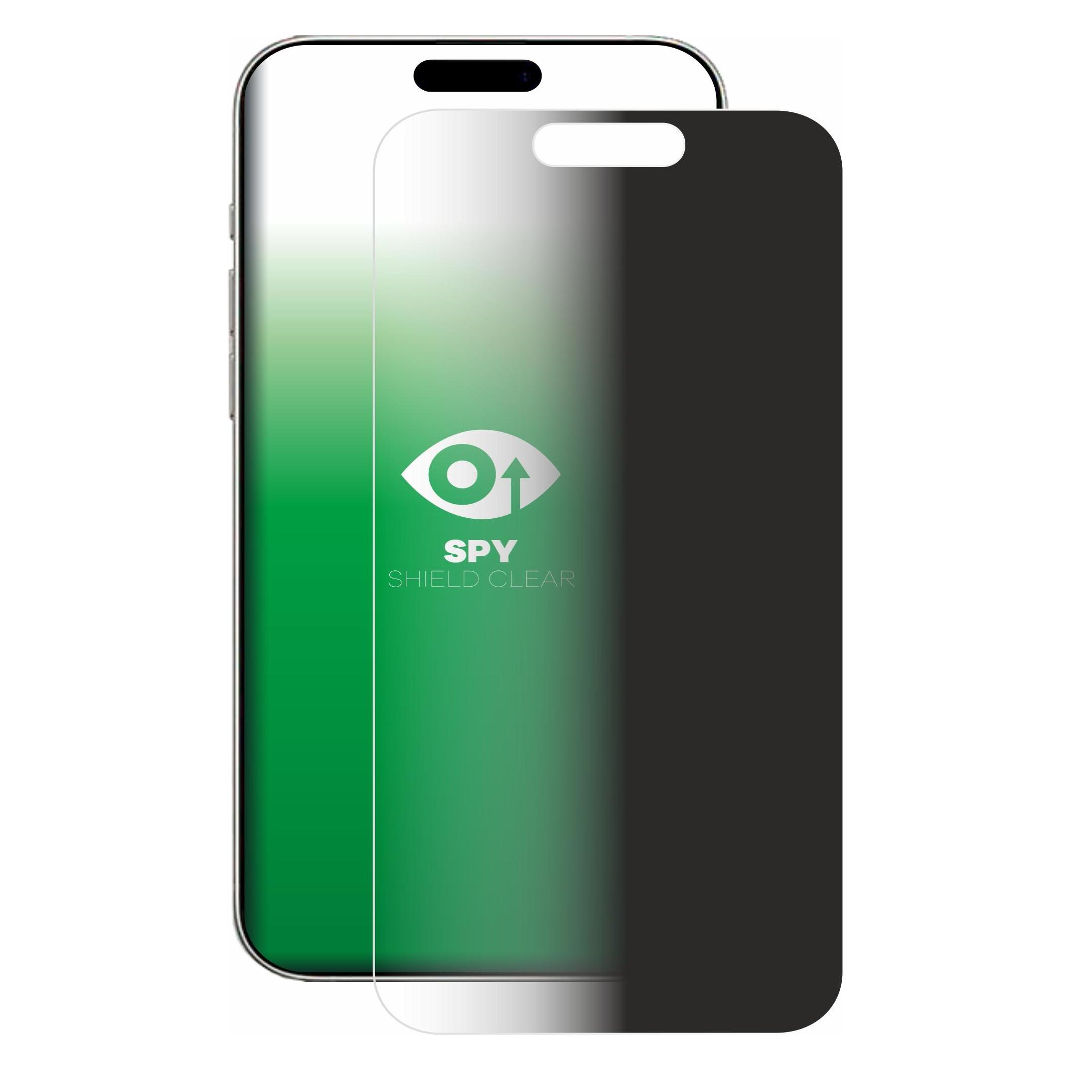 upscreen Sichtschutzfolie Anti-Spy Privacy Folie Blaulicht-Schutz (Apple iPhone 16) (3556255)