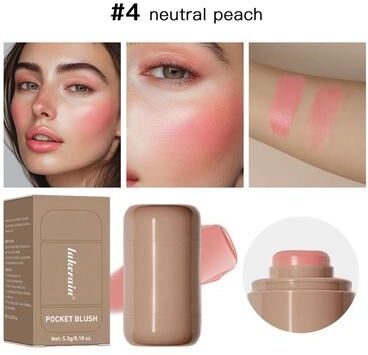 Uplift Essentials 3 in 1 Cream Blush & Radiant Lip Glow Stick neutral Peach