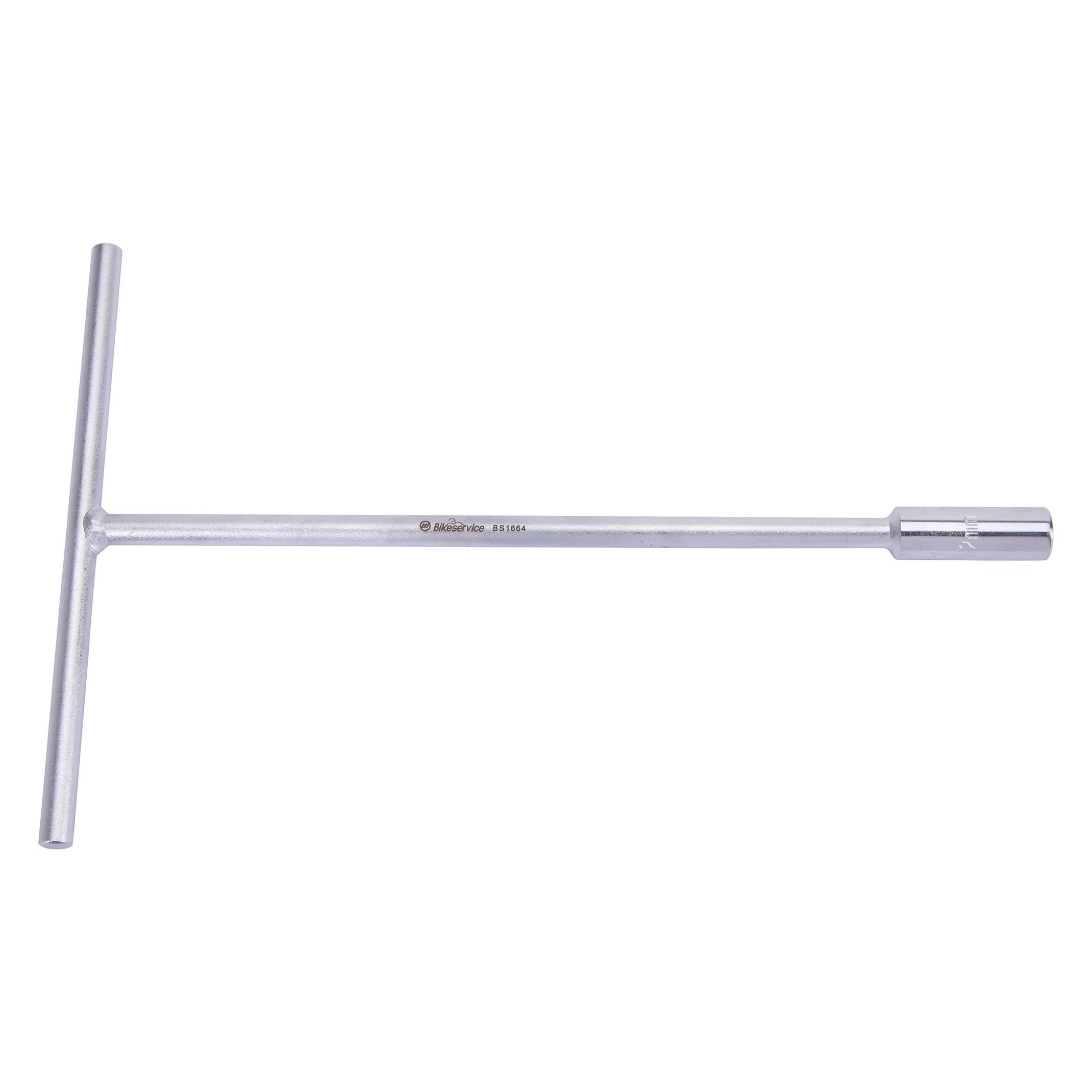 Bikeservice Bike Service Schlüssel Sechskant T L.300 12 mm (Werkzeug Generika)/L.300 t-handle Socket (BS1664)