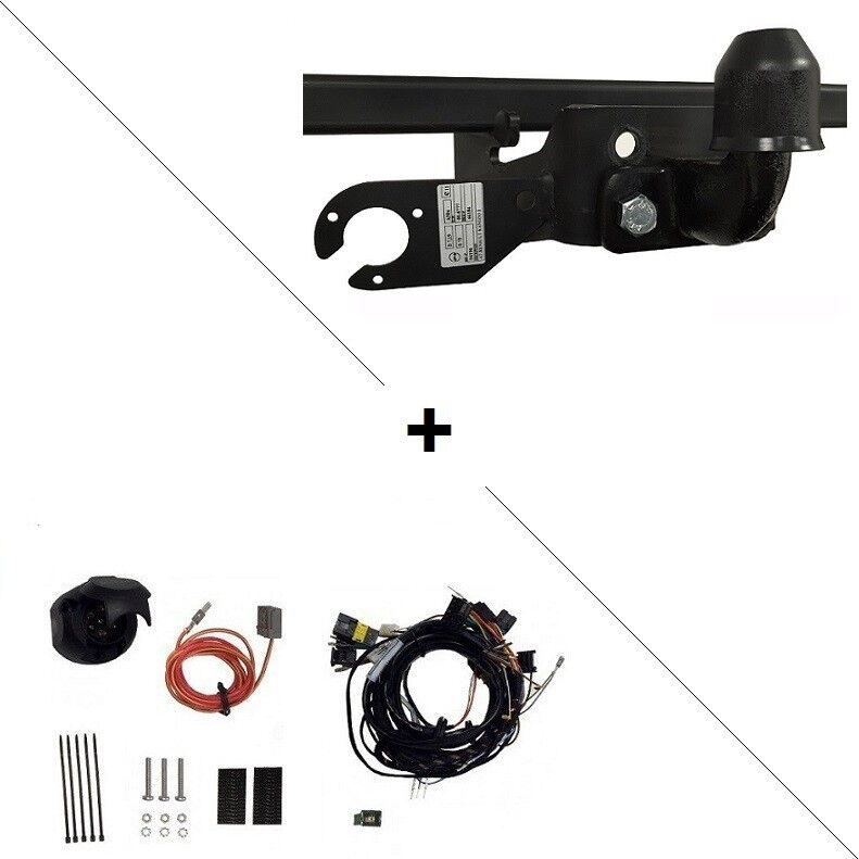 Attelage Nissan Pick-up Type D22 (01/2002-06/2005) standard + Faisceau spécifique 7 broches AC