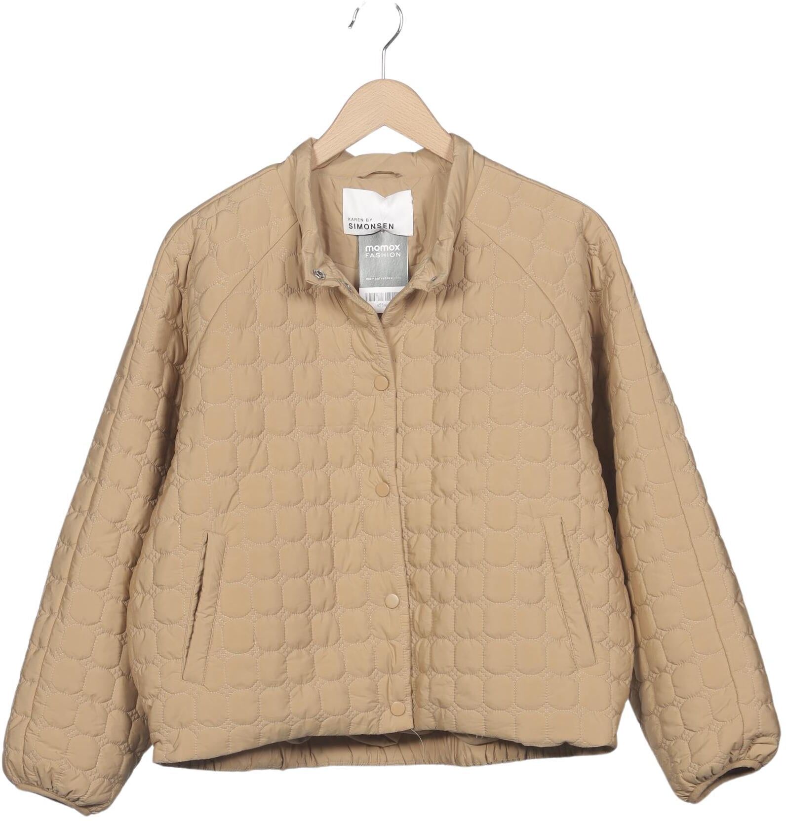 Karen by Simonsen Damen Jacke, Beige, Gr. XL, Synthetik - Second Hand
