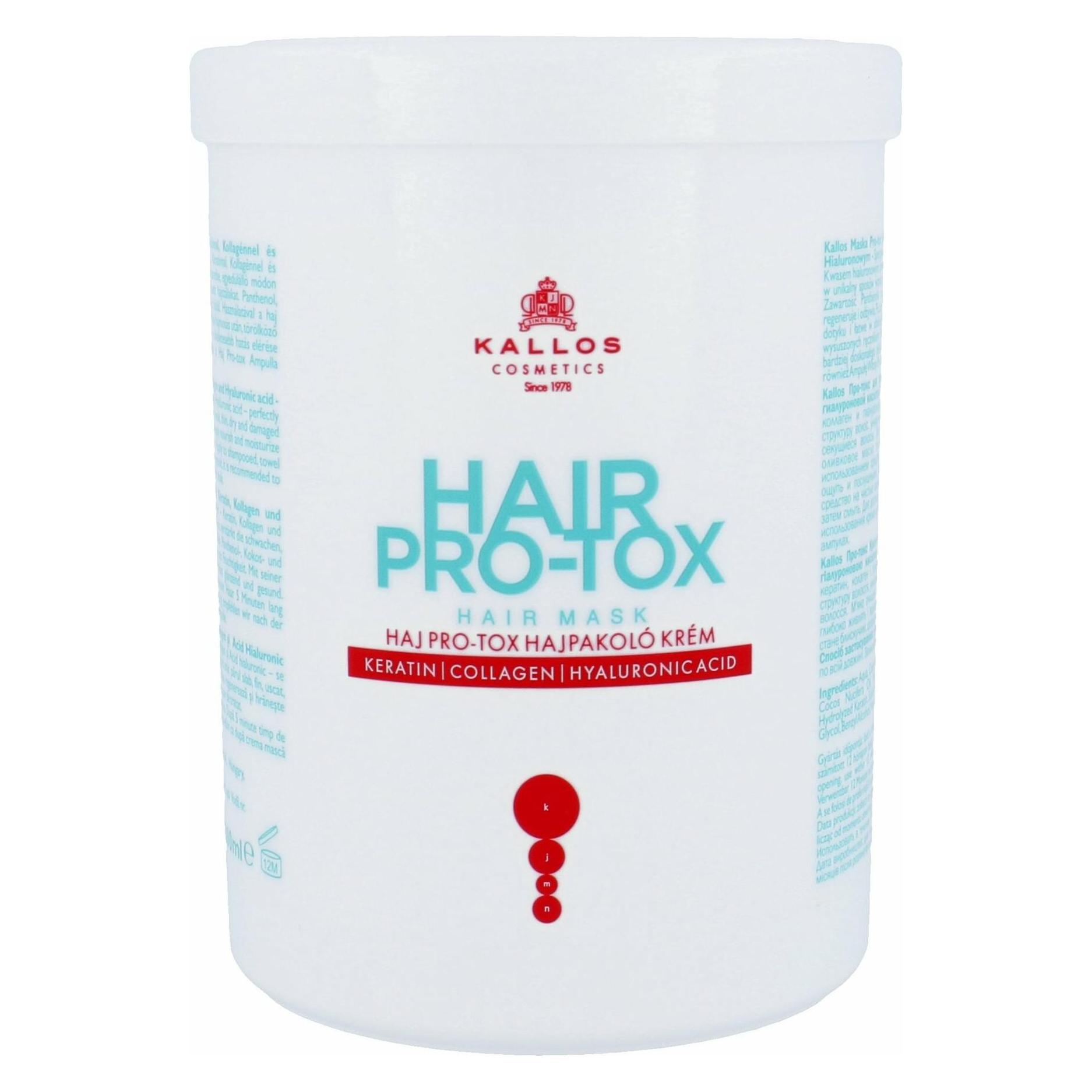 Kallos Cosmetics Hair Pro-Tox (1000 ml) (5998889511418)