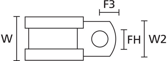 Hellermann Tyton Collier de fixation ALU10C-ALUCR-NABK-C1 (211-15100)