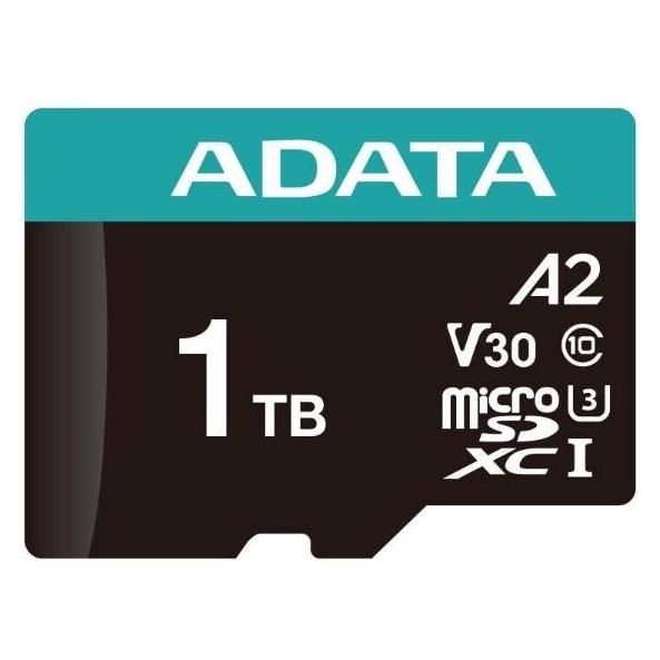 Adata Premier Pro (1000 GB, microSDXC, U3, UHS-I) (AUSDX1TUI3V30SA2-RA1)