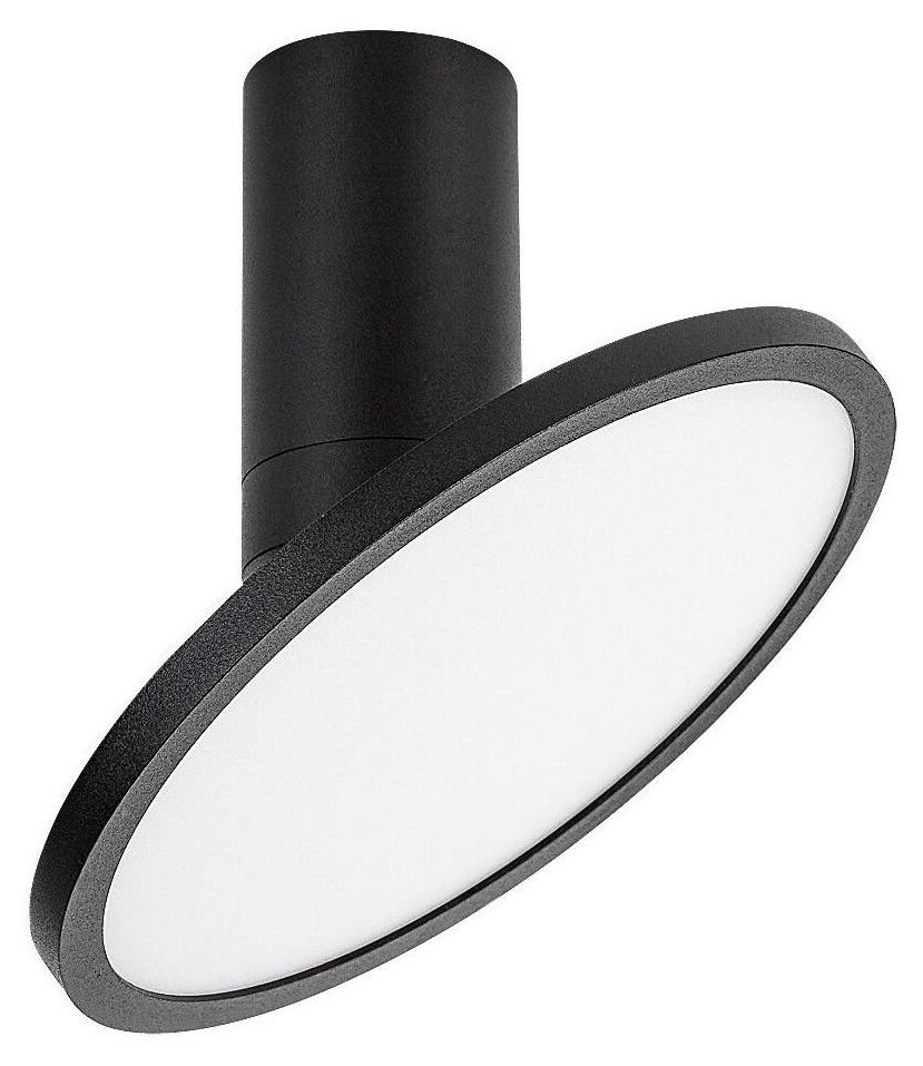 Rabalux Ovidia LED Inbouwspot, zwart, metaal