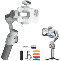 Zhiyun SMOOTH 5E Combo - AI Tracking Grey (Smartphone, 0.29 kg), Gimbal, Grau