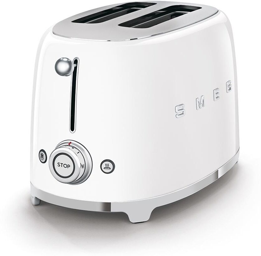 SMEG Toaster "50s Retro Style TSF01", weiss (weiß), B:31cm H:20cm T:19,5cm, Toaster, Toaster weiß Einheitsgröße