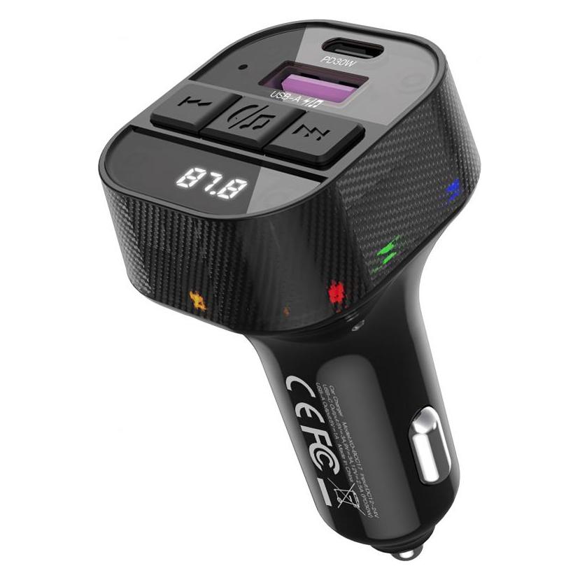 xO Sender FM BCC17 Bluetooth MP3 Autoladegerät 30W schwarz (GSM184874)