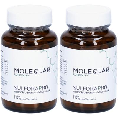 Moleqlar Sulforapro Glucoraphanin+Myrosinase Kaps. 2x 2x60 St Kapseln