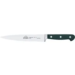STUBAI  Kochmesser geschmiedet, schmale Form, Klingenlänge: 210 mm,  schwarz