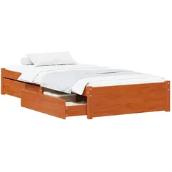 vidaXL, Bett, Einzelbettgestell (90 x 200 cm)