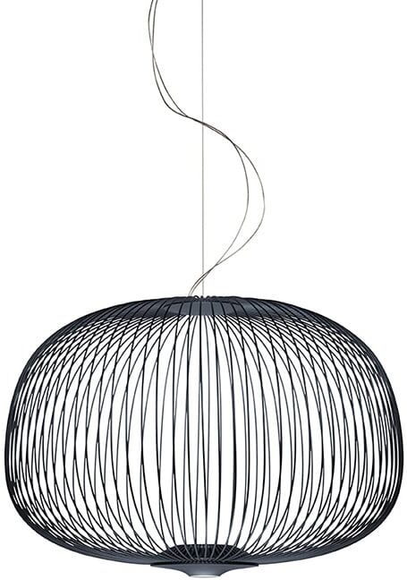 Foscarini Spokes 3 MyLight Pendelleuchte (graphit) graphit